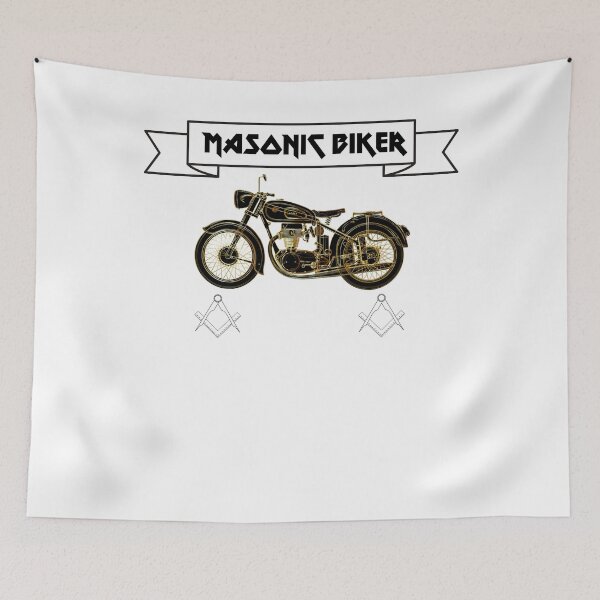 Item preview, Masonic biker for life designed and sold by Arpistudio.