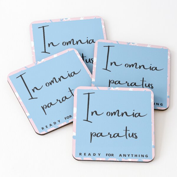 Item preview, In omnia paratus - Ready for anything Latin designed and sold by ApreggioDicho.