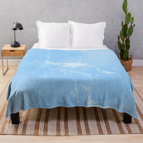 Item preview, Ice Blue And White Marble Texture Aesthetic Luxurious Chic Pattern designed and sold by acatalepsys.