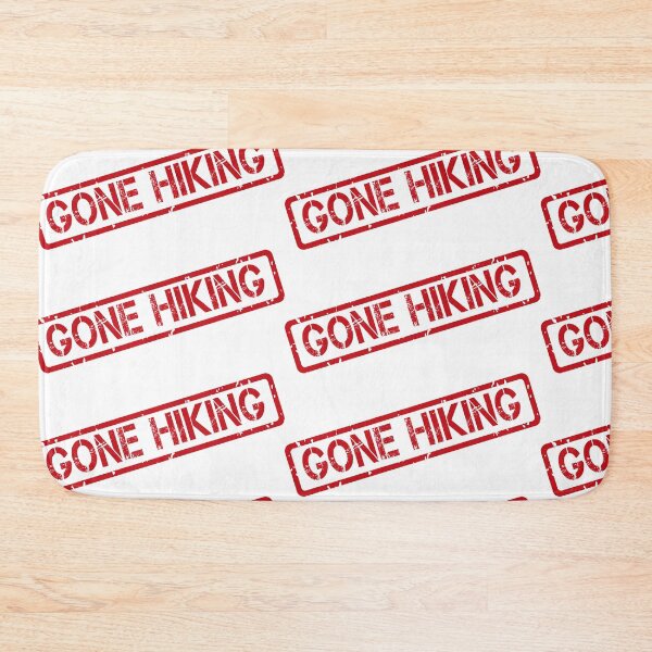Item preview, Gone Hiking designed and sold by BonsaiCrafts.