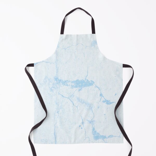 Item preview, White And Ice Blue Ice / Marble Texture Aesthetic Luxurious Chic Pattern designed and sold by acatalepsys.