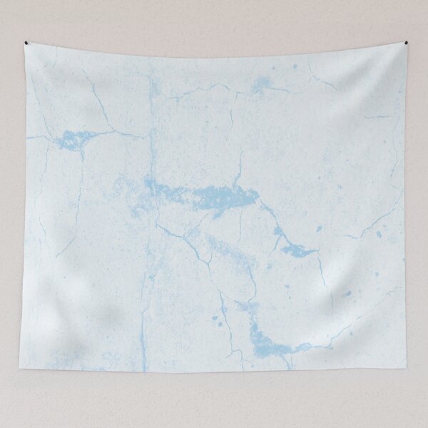 Item preview, White And Ice Blue Ice / Marble Texture Aesthetic Luxurious Chic Pattern designed and sold by acatalepsys.