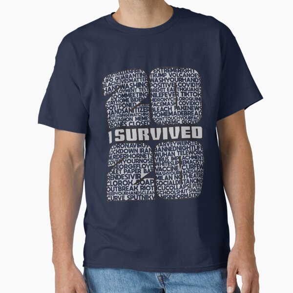 Vista previa del artículo con la obra «I survived 2020», diseñado y vendido por achoprop.