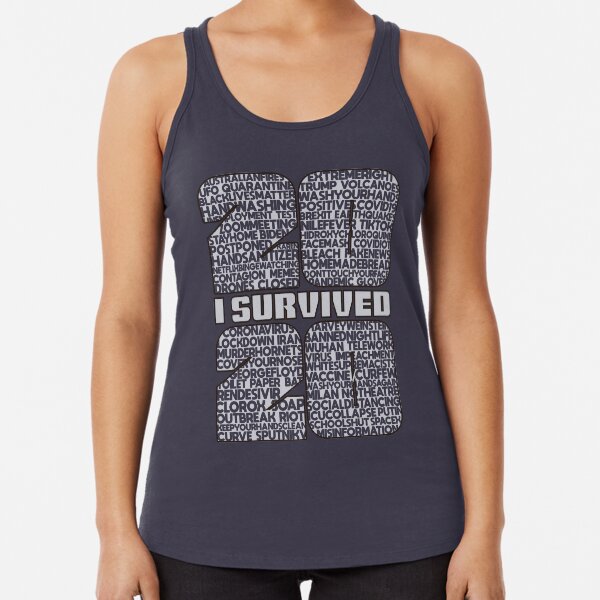 I survived 2020 Racerback Tank Top
