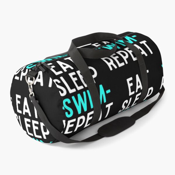 Item preview, eat sleep swim repeat funny wimmer designed and sold by OneTimeEngineer.