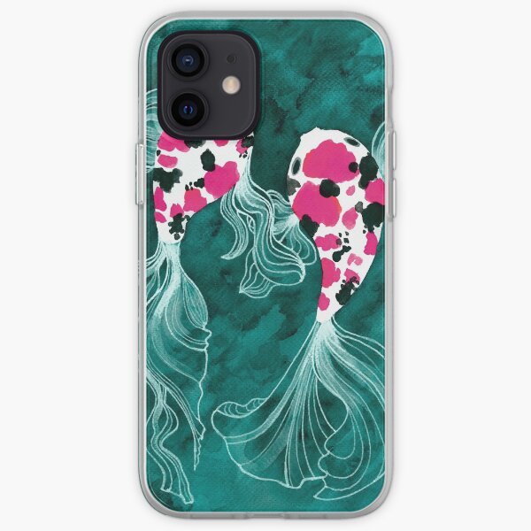 Watercolor goldfishes iPhone Soft Case