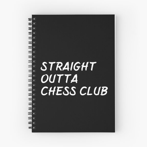 Item preview, Straight Outta Chess Club - Text Design designed and sold by Artsy-Craft.