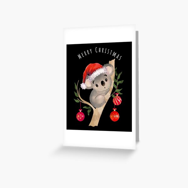 Item preview, Koala christmas merry christmas designed and sold by Collagedream.