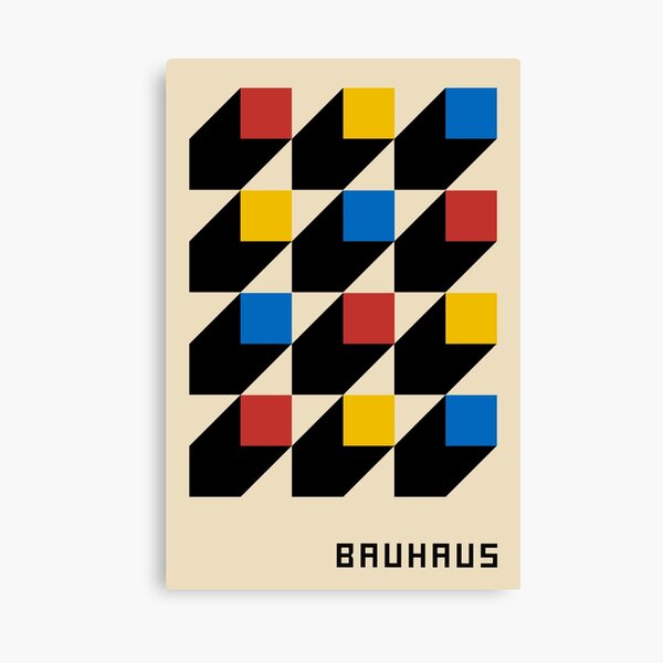 Vista previa del artículo con la obra «Bauhaus #26», diseñado y vendido por GoodMoreInc.