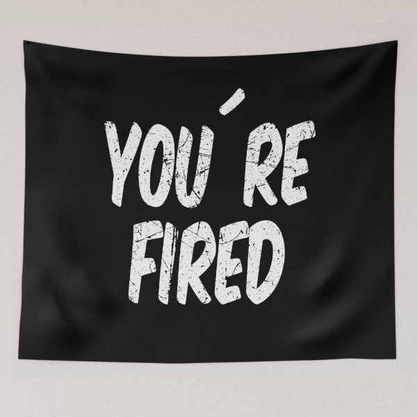Item preview, Youre Fired America American Flag designed and sold by MooonTees.