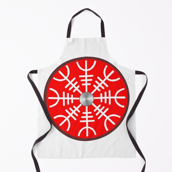 Item preview, Helm of Awe Round Shield designed and sold by Katy Briant.