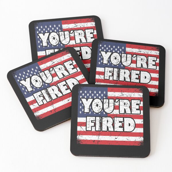 Item preview, Youre Fired America American Flag designed and sold by MooonTees.