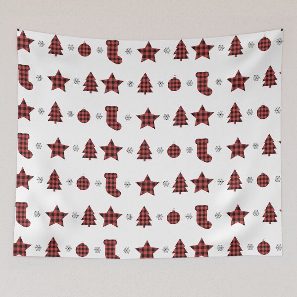 Item preview, Christmas in Buffalo in Red  designed and sold by ArtsyEmma2.