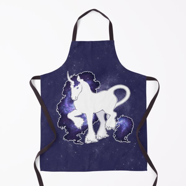 Item preview, The Mane of Spiral Stars - Galaxy Unicorn - designed and sold by InvertSilhouett.
