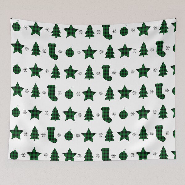 Item preview, Christmas in Buffalo in Green  designed and sold by ArtsyEmma2.
