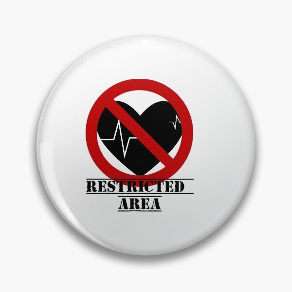 Item preview, Restricted Area in my hearth designed and sold by Cascio311.