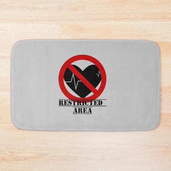 Item preview, Restricted Area in my hearth designed and sold by Cascio311.