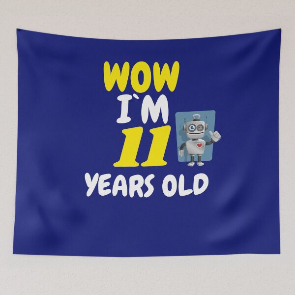 Item preview, WOW I`M 11 YEARS OLD designed and sold by GILLES VAZIRI.