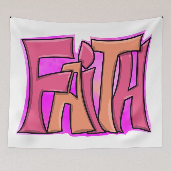 Item preview, Faith graffiti  designed and sold by Chillateez.