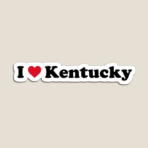 I Heart Kentucky Magnets for Sale