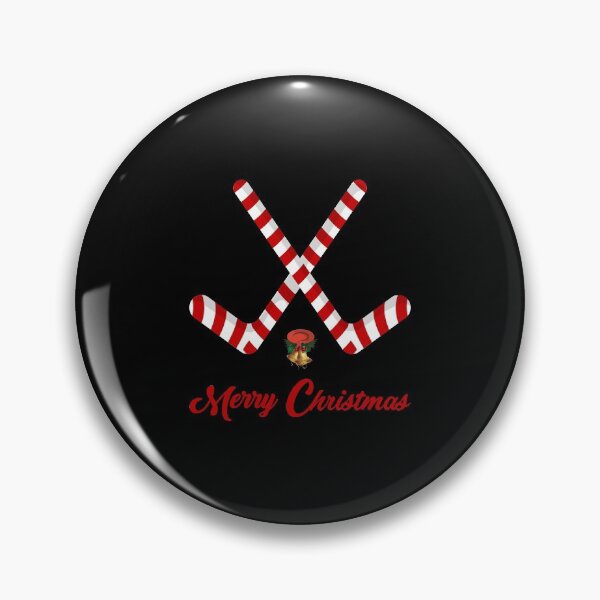 Item preview, Christmas Candy Cane Hockey Merry Xmas Sports Gift designed and sold by haselshirt.