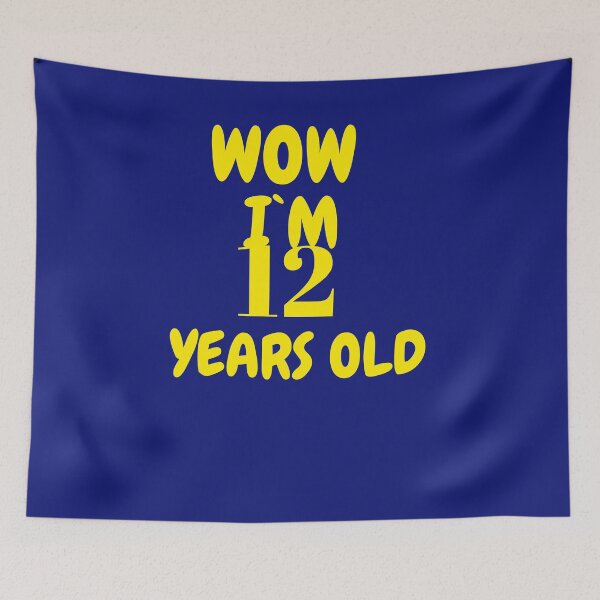 Item preview, WOW I`M 12 YEARS OLD designed and sold by GILLES VAZIRI.