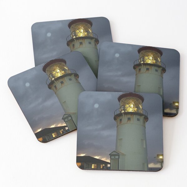 Item preview, Kilauea Lighthouse at Dusk designed and sold by Jo Jurkiewicz.