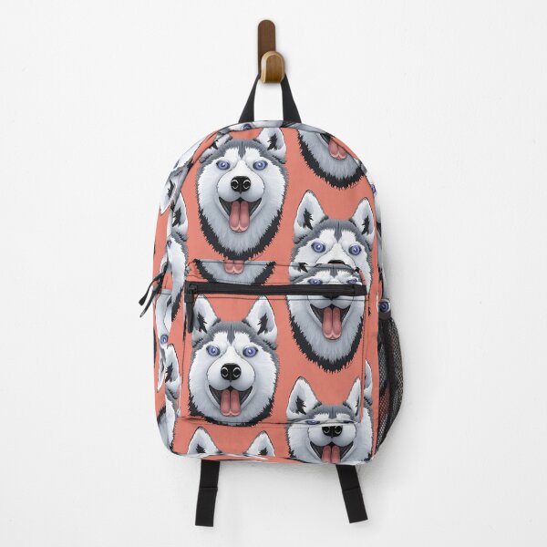 Item preview, Happy Siberian Husky designed and sold by Angele Gougeon.