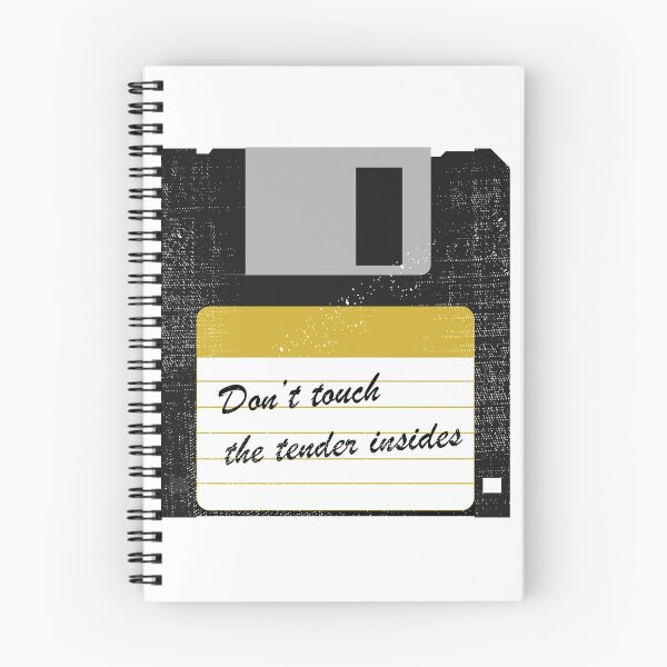 Item preview, Don't Touch The Diskette's Tender Insides  designed and sold by Nerdfudesigns.