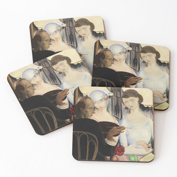 Item preview, The Liqueur Drinkers designed and sold by brushandframes.