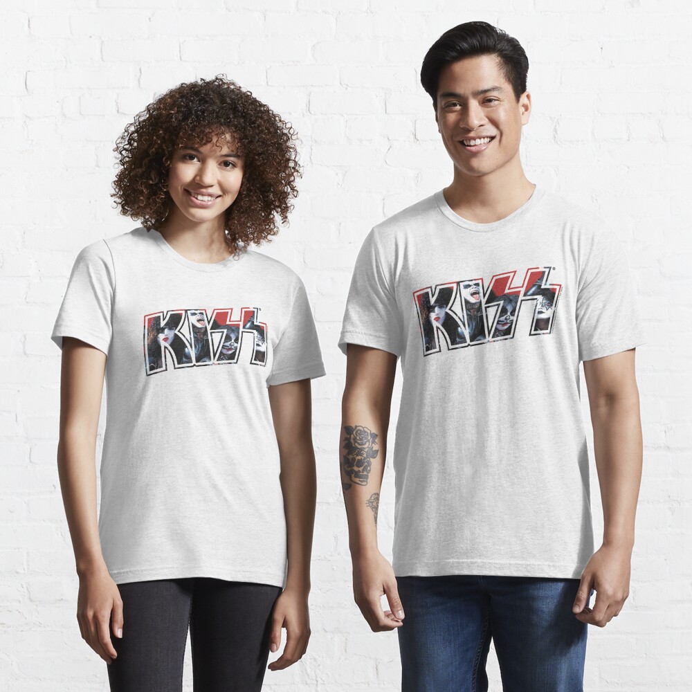 Discover Kiss The Band Red Band Poster Logo | Essential T-Shirt 