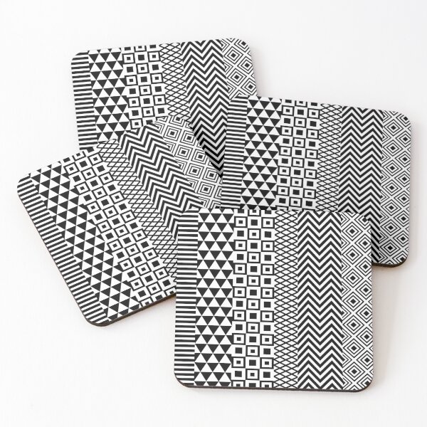 Item preview, Patternization - black and white designed and sold by JRP Design.