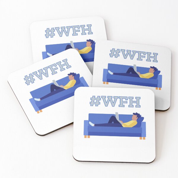 Item preview, WFH designed and sold by IndyTshirts.