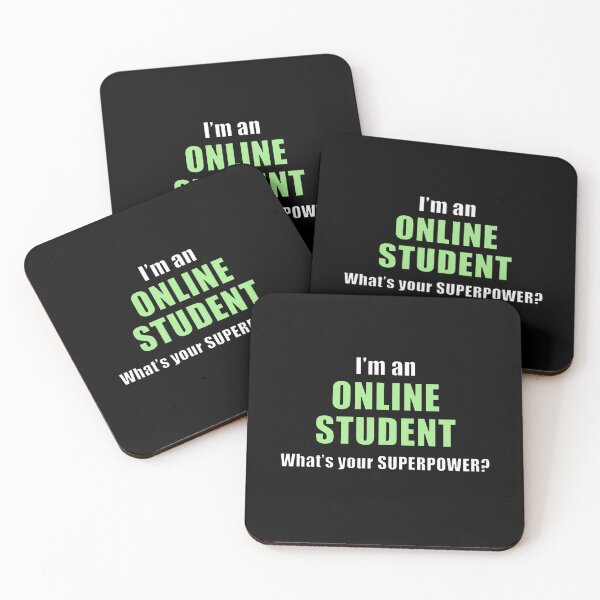 Item preview, I'm an Online Student - What's your superpower? designed and sold by NadyaCC.