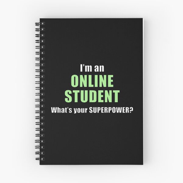 Item preview, I'm an Online Student - What's your superpower? designed and sold by NadyaCC.
