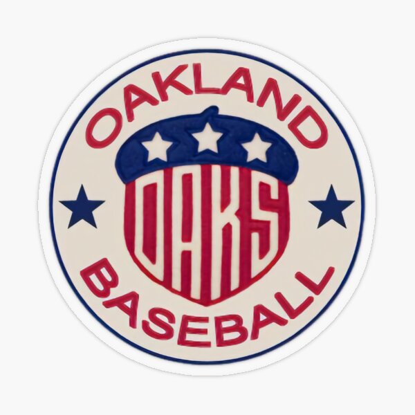 Defunct Oakland Oaks Baseball 1955 - Oakland - Sticker