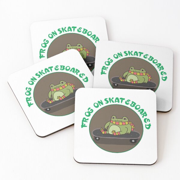 Item preview, FROG ON SKATEBOARED designed and sold by RoaaMagic.