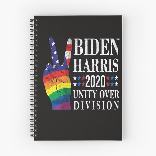Artikelvorschau, Präsident Joe Biden Kamala Harris 2020 Retro Vintage amerikanischen Regenbogen LGBTQ Homosexuell Stolz Flagge Friedenszeichen Einheit über Division entworfen und verkauft von TrustedNomads.