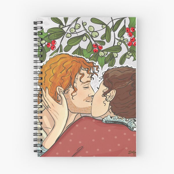 Item preview, "Mistletoe and Kiss" designed and sold by solgasart.