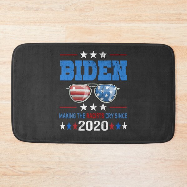 Item preview, President Joe Biden Kamala Harris 2020 Retro Vintage American Flag Aviator Sunglasses  Biden Making The Racists Cry Since 2020 designed and sold by TrustedNomads.