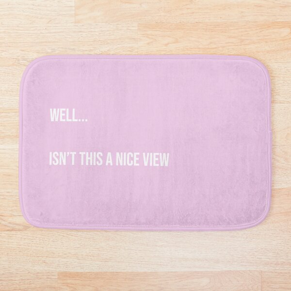 Item preview, Well, Isn't this a nice view Bath Mat designed and sold by ConoArt.