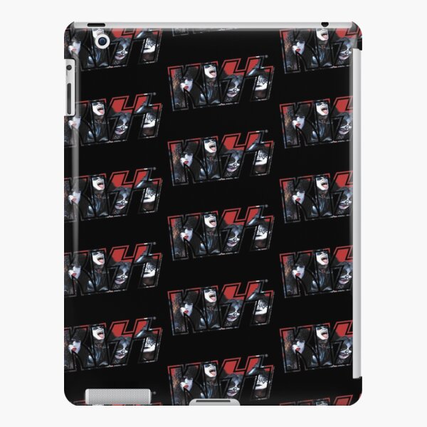 Kiss The Band Red Band Poster Logo Dark iPad Snap Case