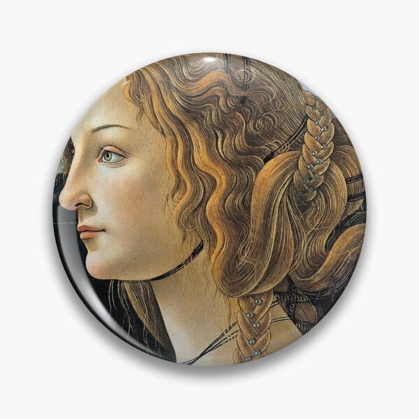 Item preview, Profile portrait of a young woman designed and sold by brushandframes.