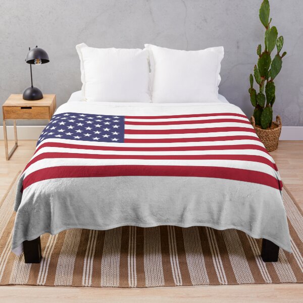 Item preview, USA United States of America flag. Structure of the flag in realistic authentic colors and dimensions. designed and sold by Marcin Adrian.
