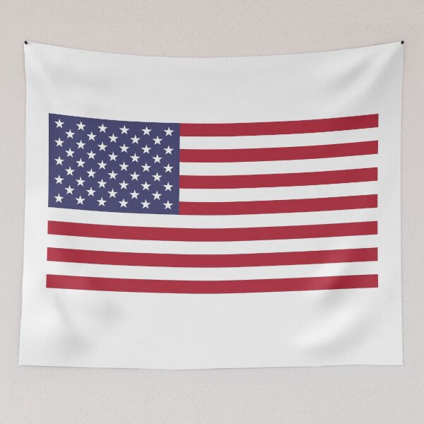 Item preview, USA United States of America flag. Structure of the flag in realistic authentic colors and dimensions. designed and sold by Marcin Adrian.