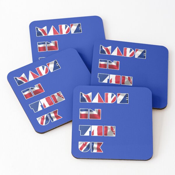 Item preview, Made In The UK Text Flag Trending Design designed and sold by bobla25.