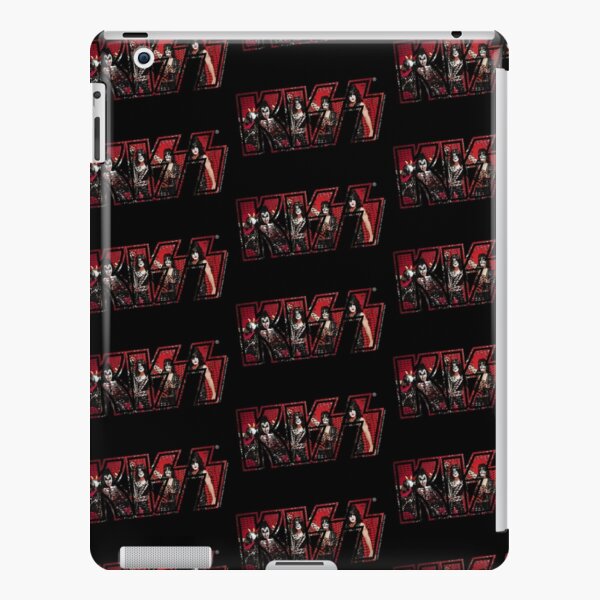 Kiss The Band Photoshoot Band Poster Logo Dark iPad Snap Case