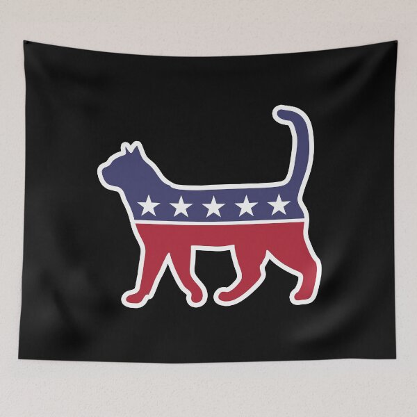 Item preview, US Political Cat Party Elections designed and sold by Livity.