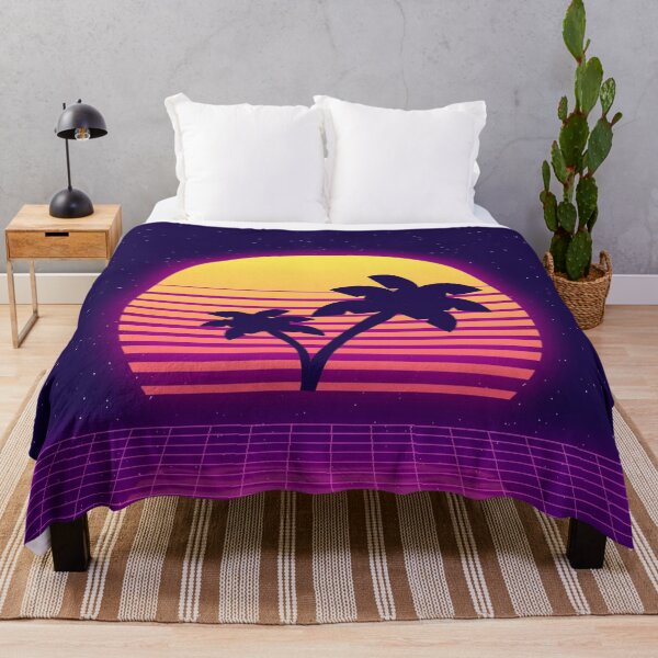 Item preview, 80s Retro Sunset - Purple designed and sold by cherubi19.