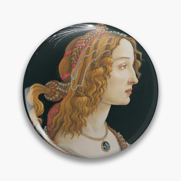 Item preview, Idealized Portrait of a Lady (Portrait of Simonetta Vespucci as Nymph) designed and sold by brushandframes.